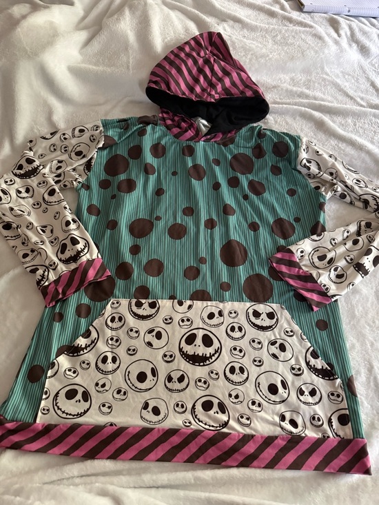 Josie B’s Other - Nightmare Before Christmas Jack Skellington Lightweight Hoodie XL unisex